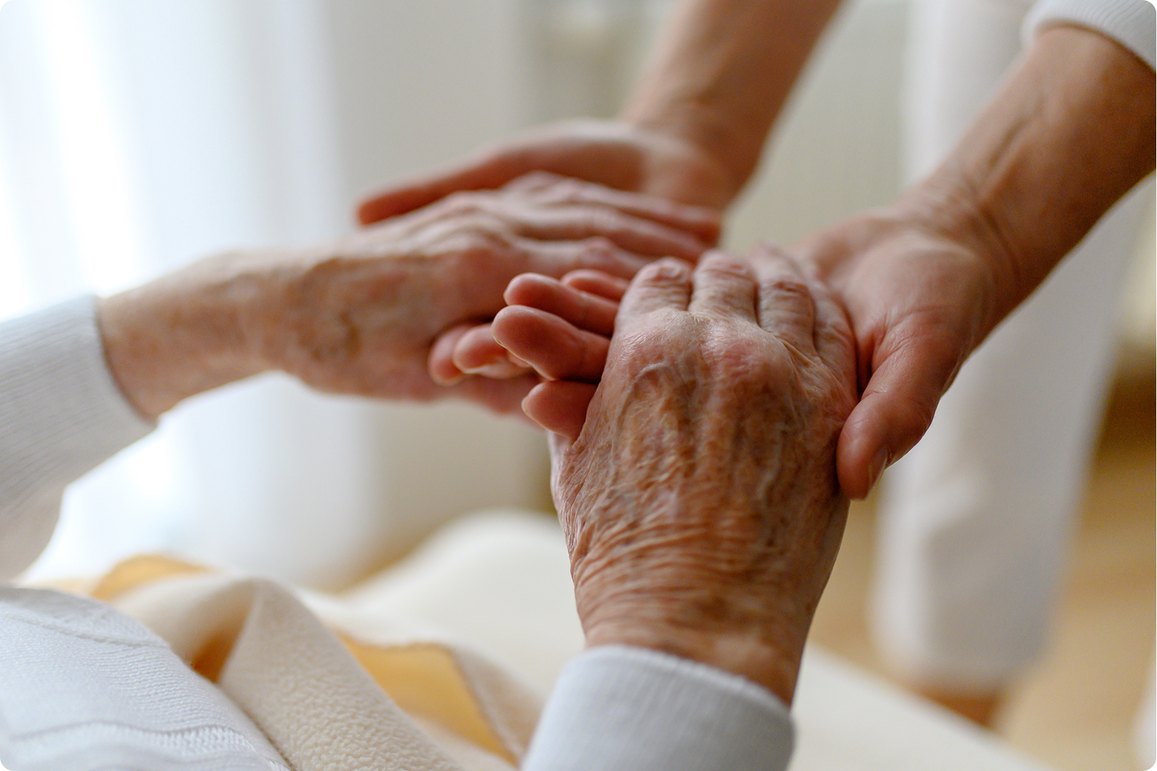 Palliativversorgung Hände